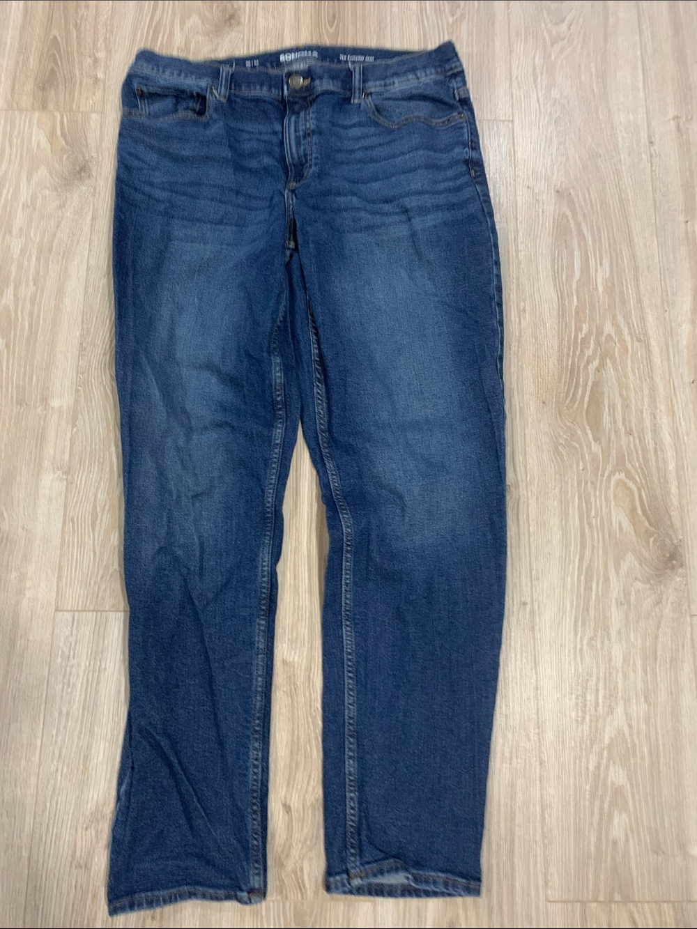 Sonoma Men's Straight-Leg Dark Blue Jeans